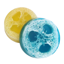 Load image into Gallery viewer, Exfoliating Luffa Soap